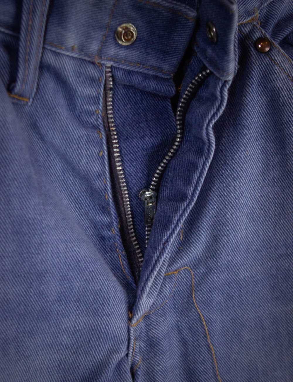 Vintage Vintage Studded Bell Bottom Denim Jeans 7… - image 9
