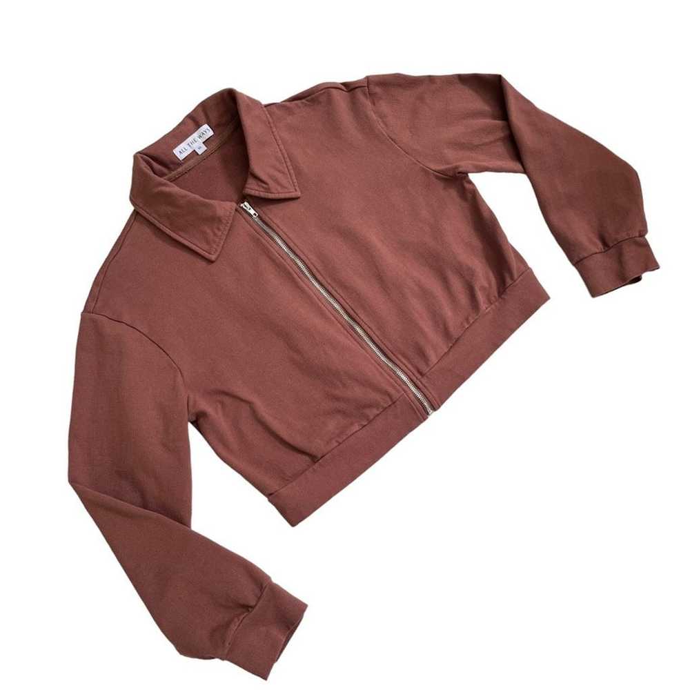 Other ALL THE WAYS Stasia Zip Up in Brown - image 2