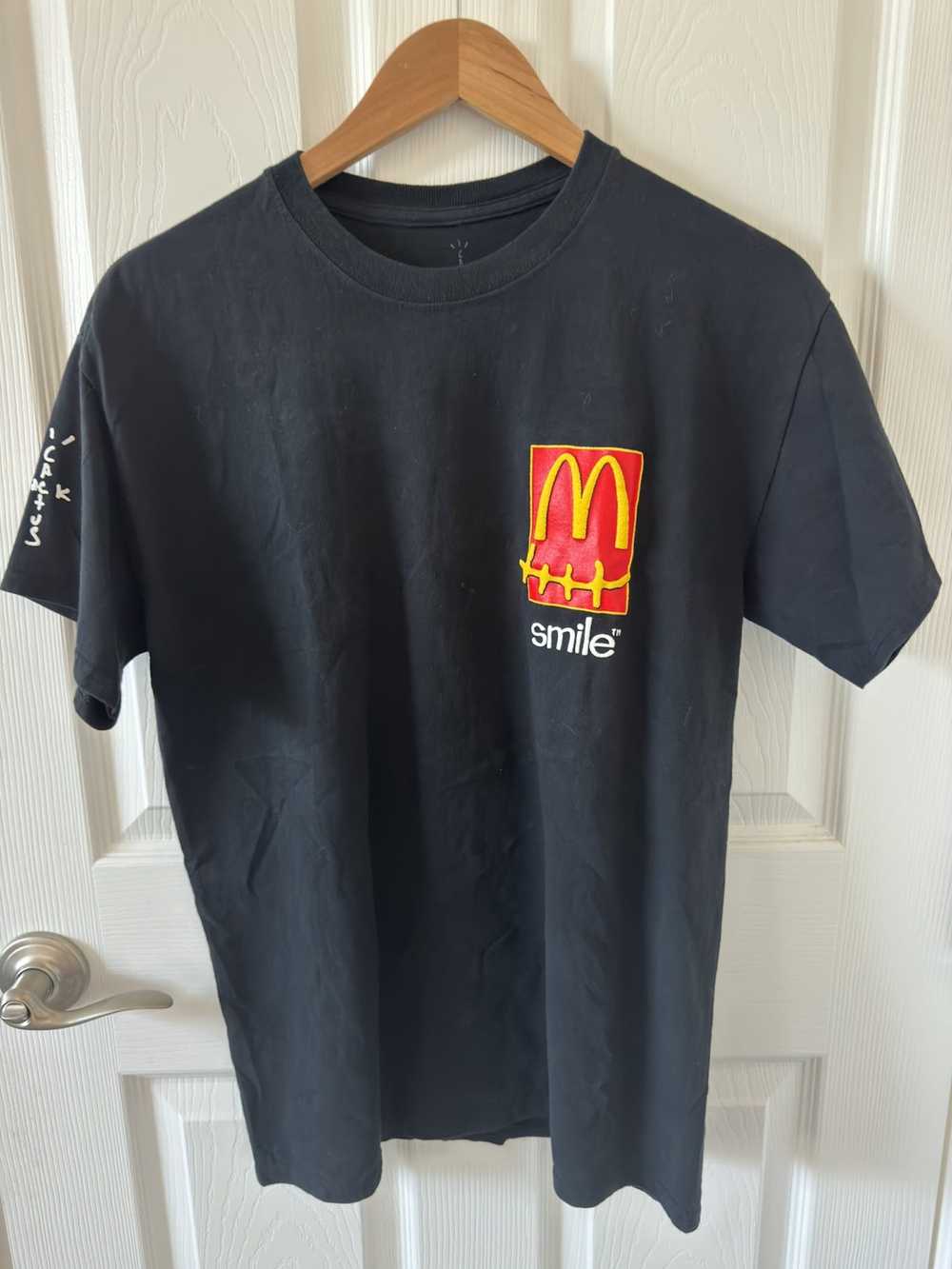Travis Scott Travis Scott x McDonalds Navy T-Shir… - image 1