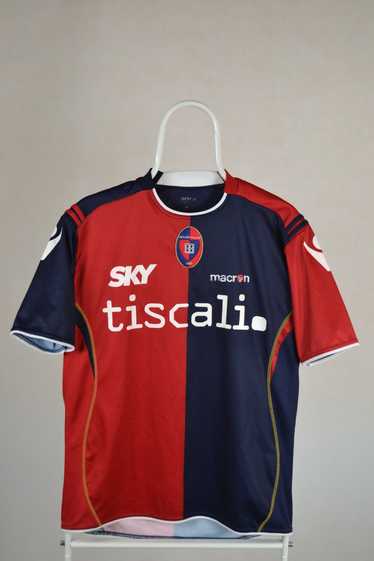 Macron × Soccer Jersey × Vintage CAGLIARI 2008/200