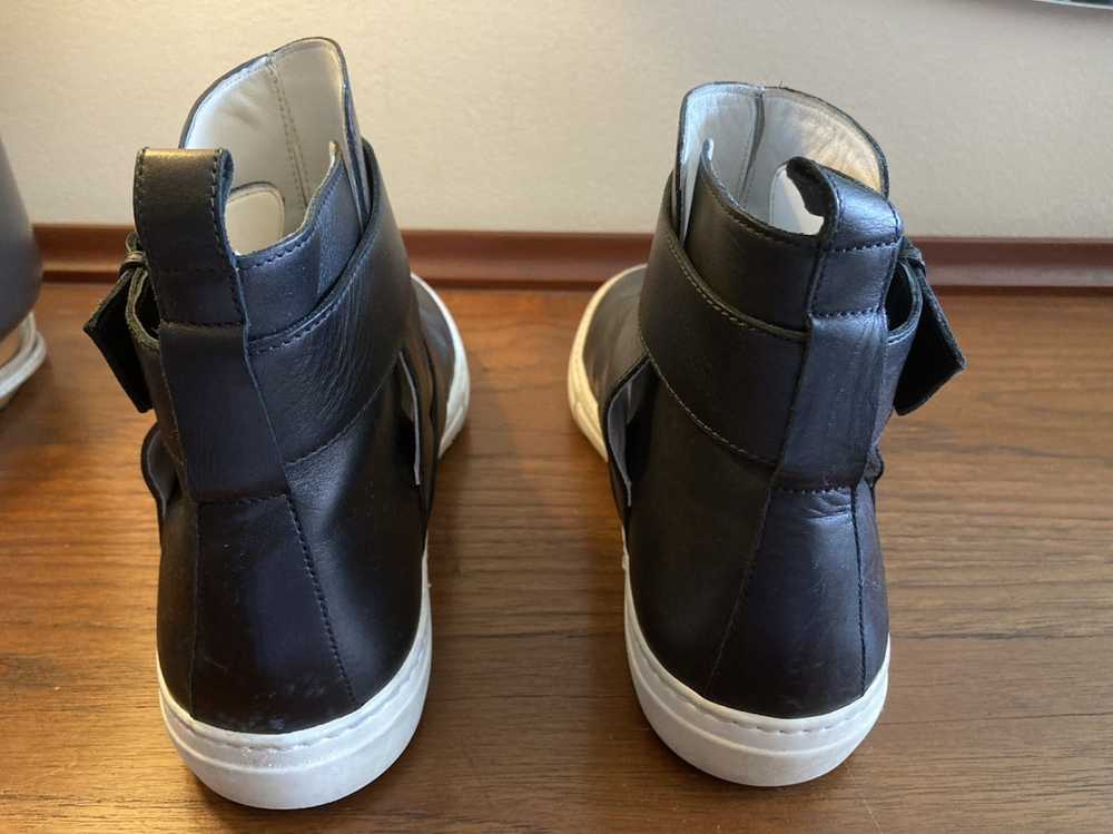 Pierre Hardy Black leather sneakers - image 6