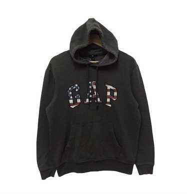 Gap × Streetwear Vintage Gap Hoodie Sweatshirt Bi… - image 1