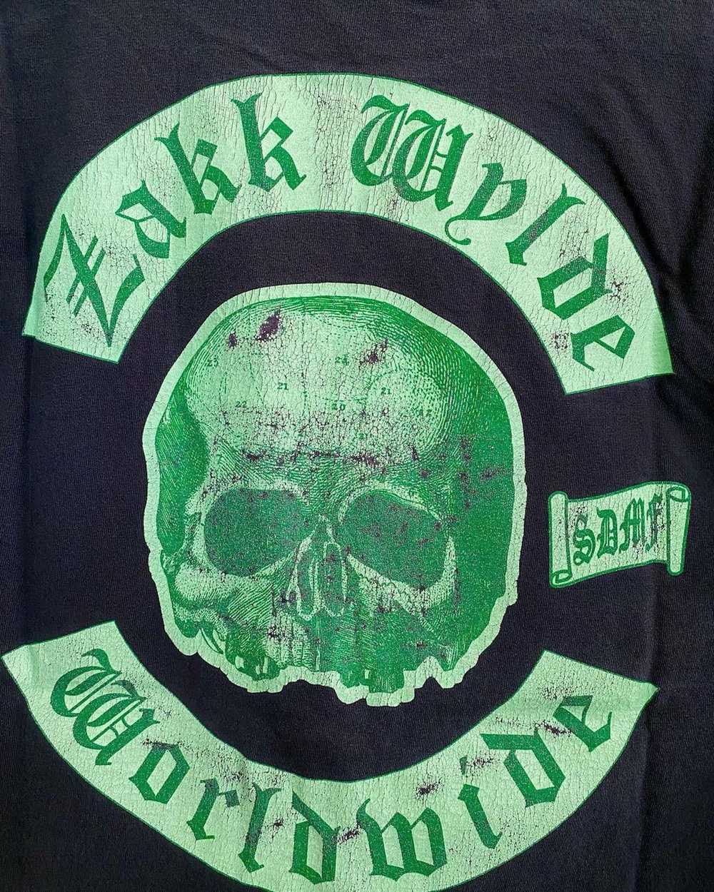 Band Tees × Rock Band × Vintage Zakk Wylde Black … - image 8