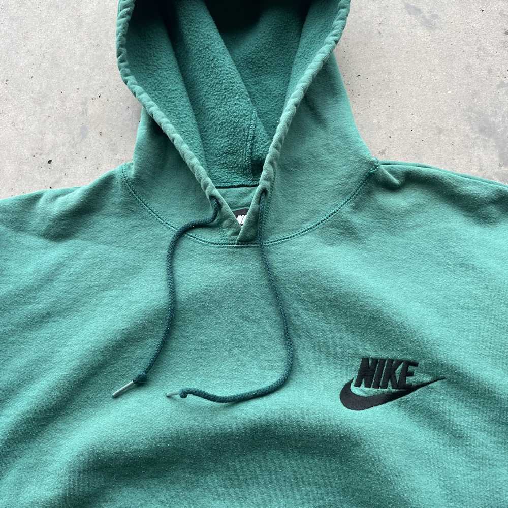 Nike × Streetwear × Vintage 2000s Nike Green Spellout… - Gem