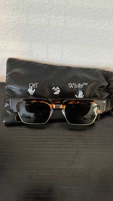 Buy Off-White Nassau Square Frame Sunglasses 'Havana Green' -  OERI017C99PLA0016055