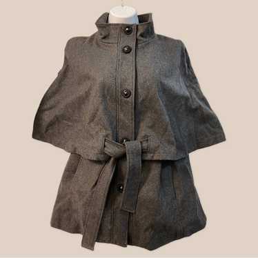 Betsey Johnson Betsey Johnson Grey Cape coat with… - image 1