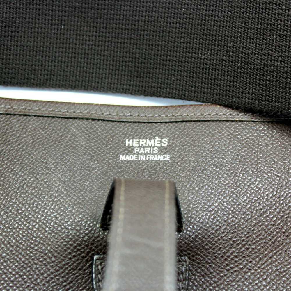 Hermes Hermes Evelyne Chocolate Brown Epsom GM Ha… - image 7