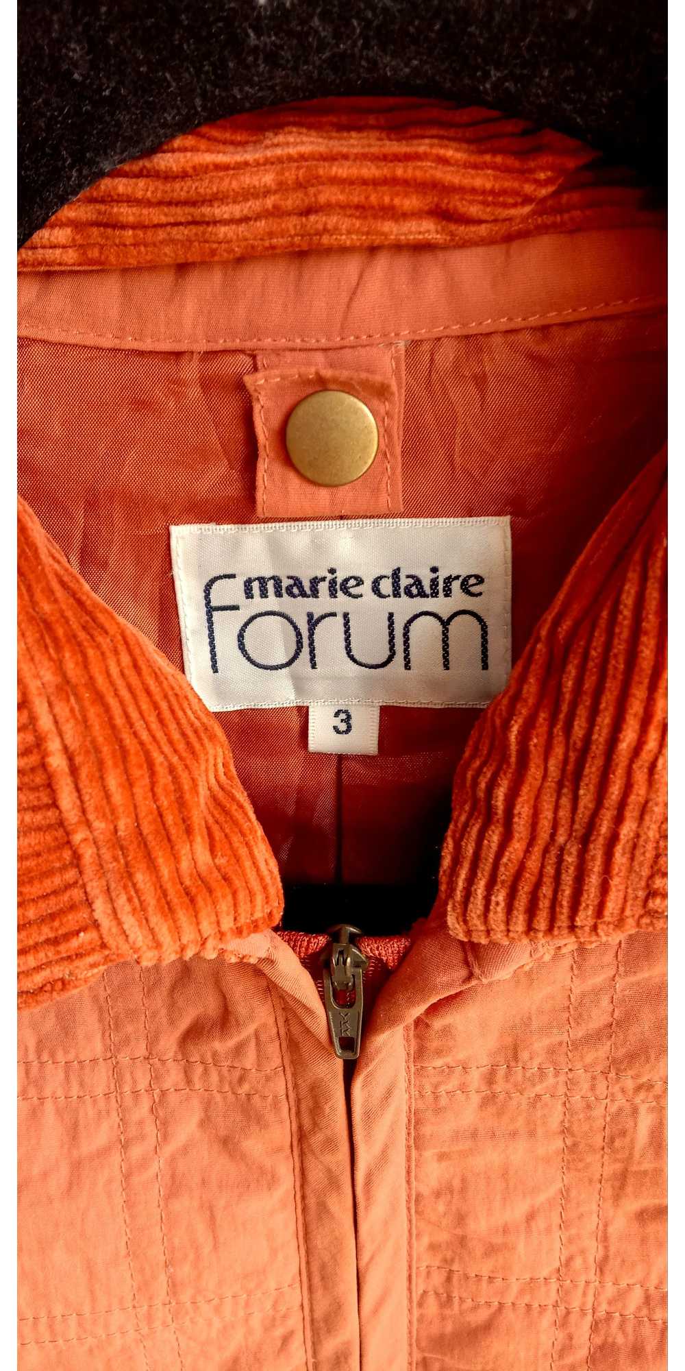 Japanese Brand × Vintage Marie Claire Forum Zippe… - image 4