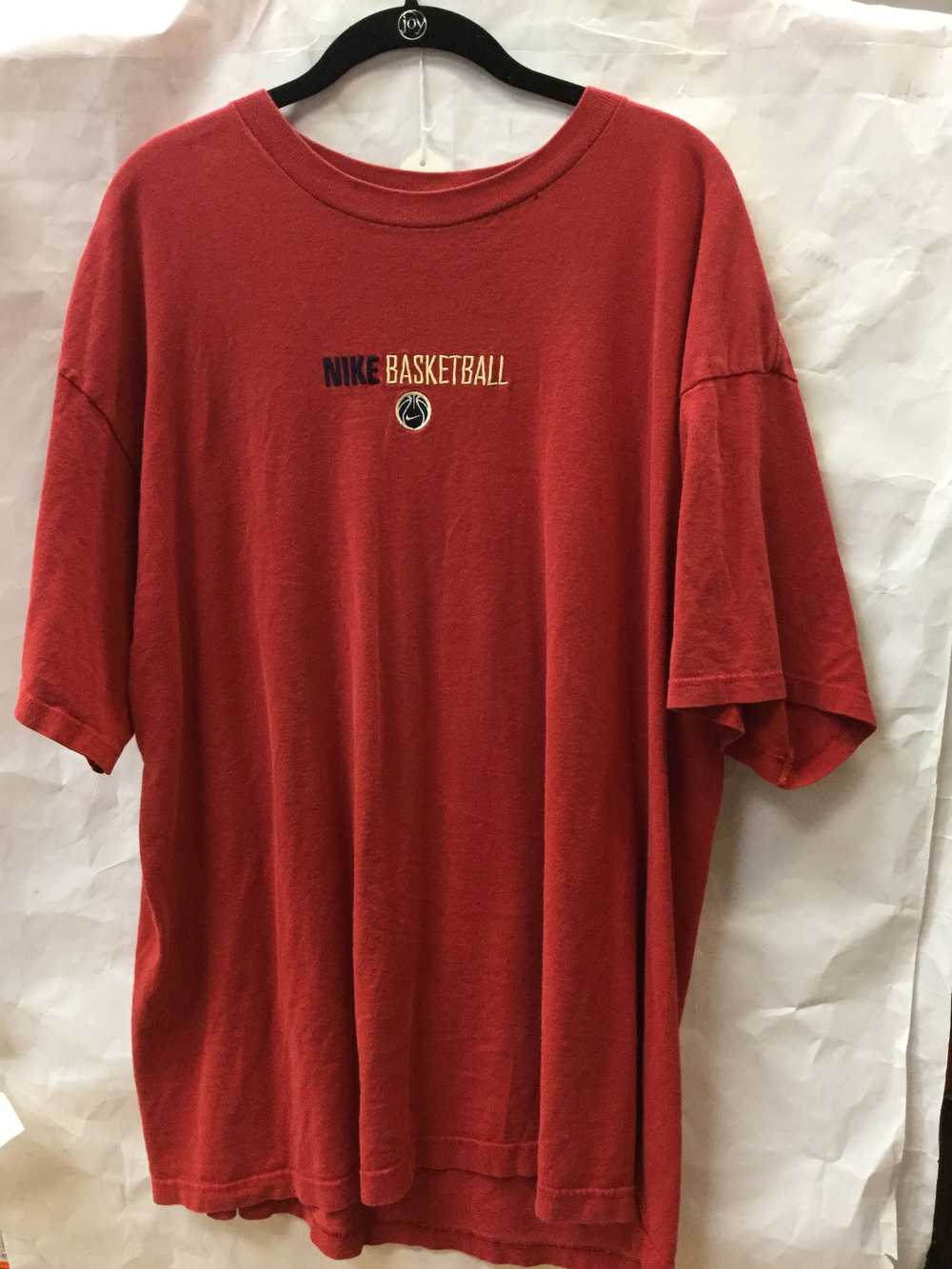 Nike Vintage Nike Basketball Tee Red XL - image 1