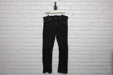 2010s levis 513 black denim jeans size 36/31 - image 1