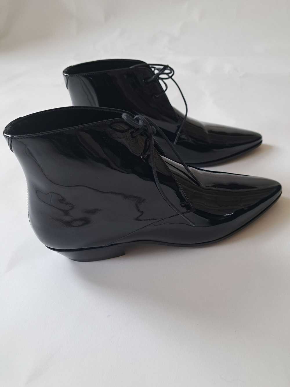 Saint Laurent Saint Laurent Black Patent Leather … - image 6