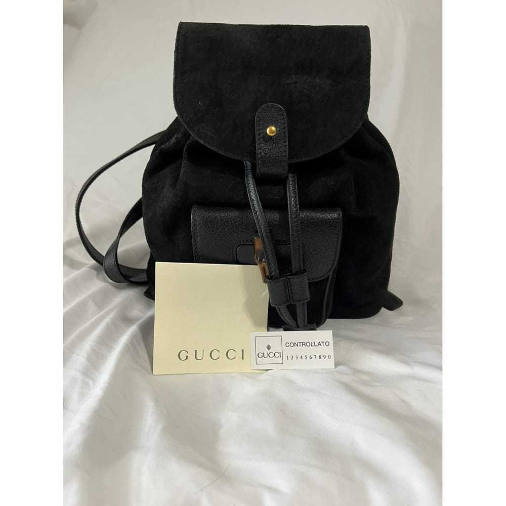 Gucci Vintage Bamboo backpack - image 8