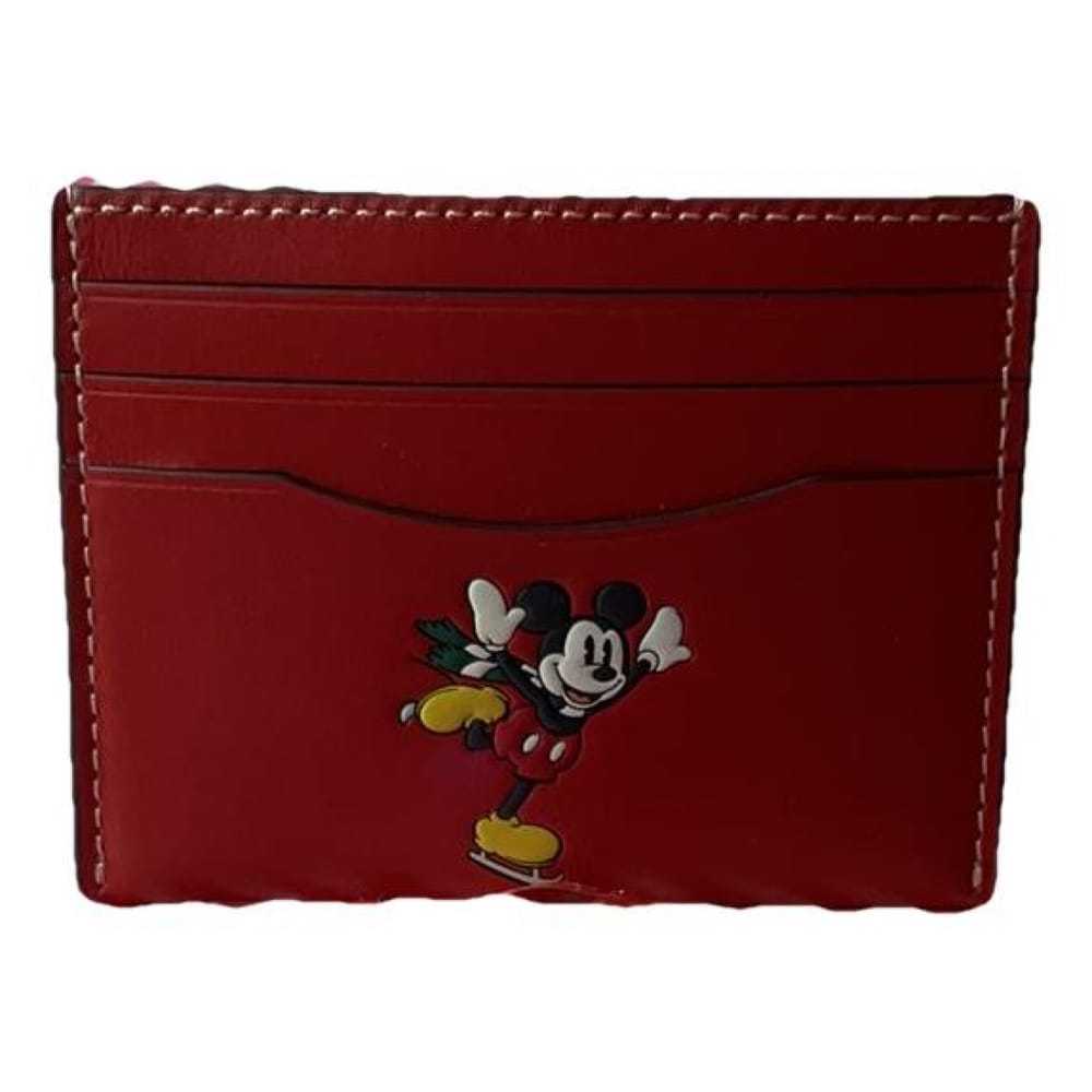 Coach Disney collection leather wallet - image 1