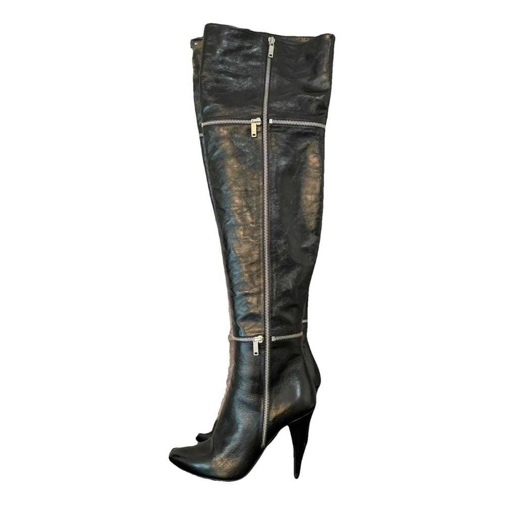 Saint Laurent Leather riding boots - image 1