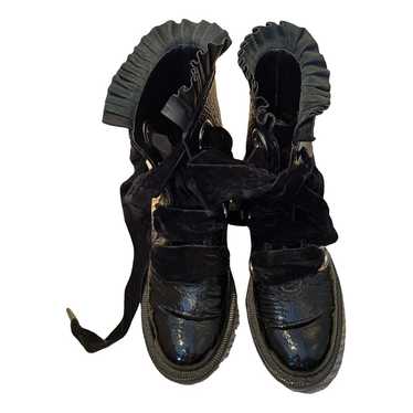 Alexander McQueen Leather biker boots - image 1