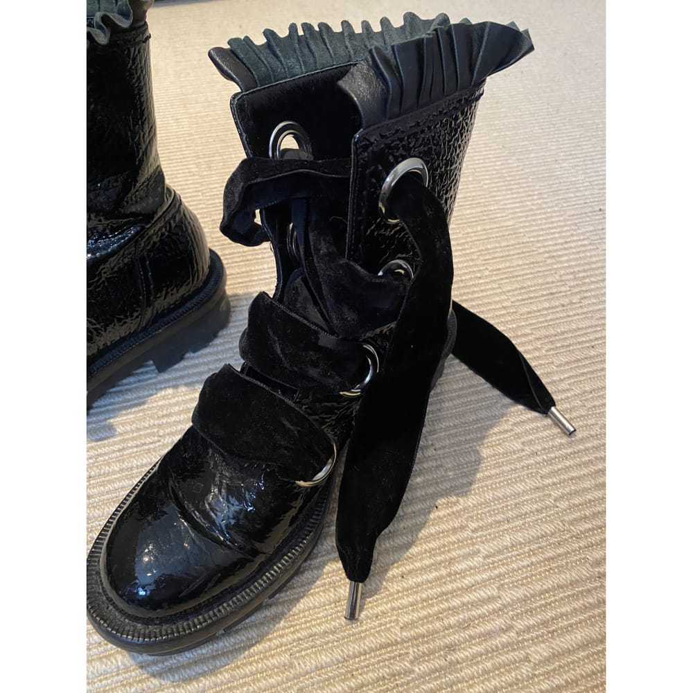 Alexander McQueen Leather biker boots - image 7