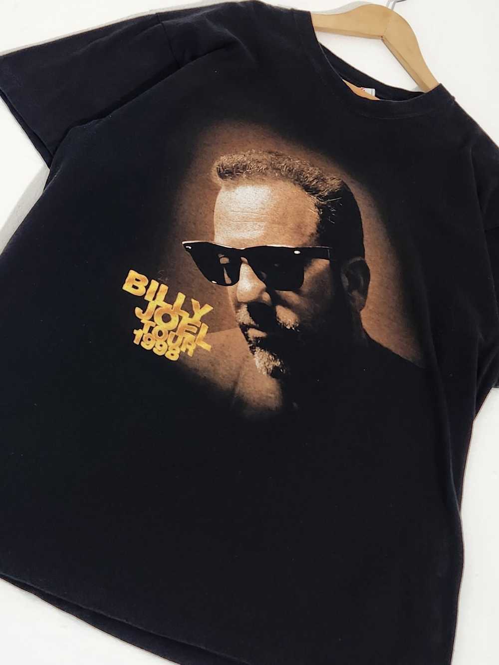 Vintage 1990 Billy Joel 1998 Tour T-Shirt Sz. XL - image 2