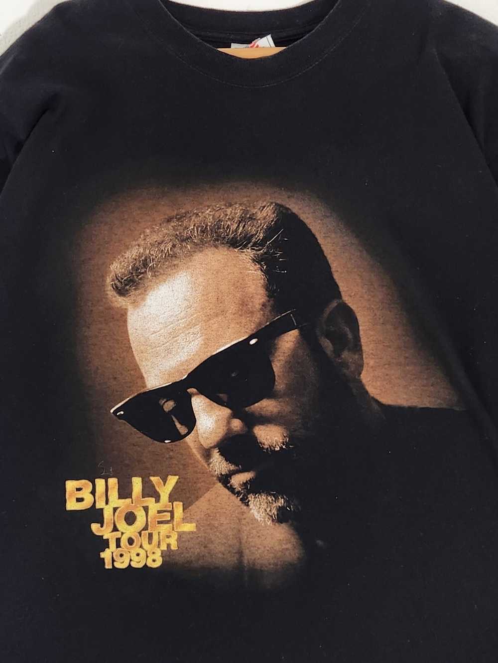 Vintage 1990 Billy Joel 1998 Tour T-Shirt Sz. XL - image 3