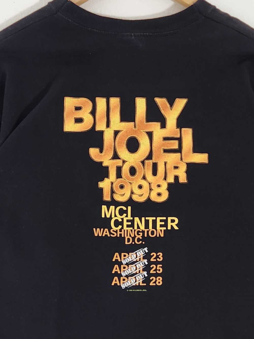Vintage 1990 Billy Joel 1998 Tour T-Shirt Sz. XL - image 5