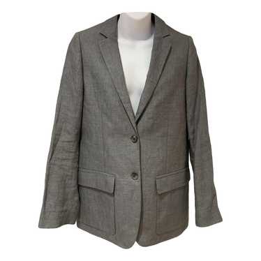 ジャケット・アウター MARGARET HOWELL / linen tailored jacket MHL. Margaret Howell 22SS Tailored Jacket L Navy Linen Blend