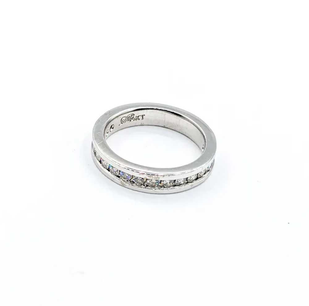 .50ctw Diamond Channel Bridal Ring - image 7