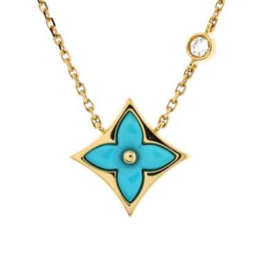 ♻️previously owned louis vuitton sky zodiac necklace $325