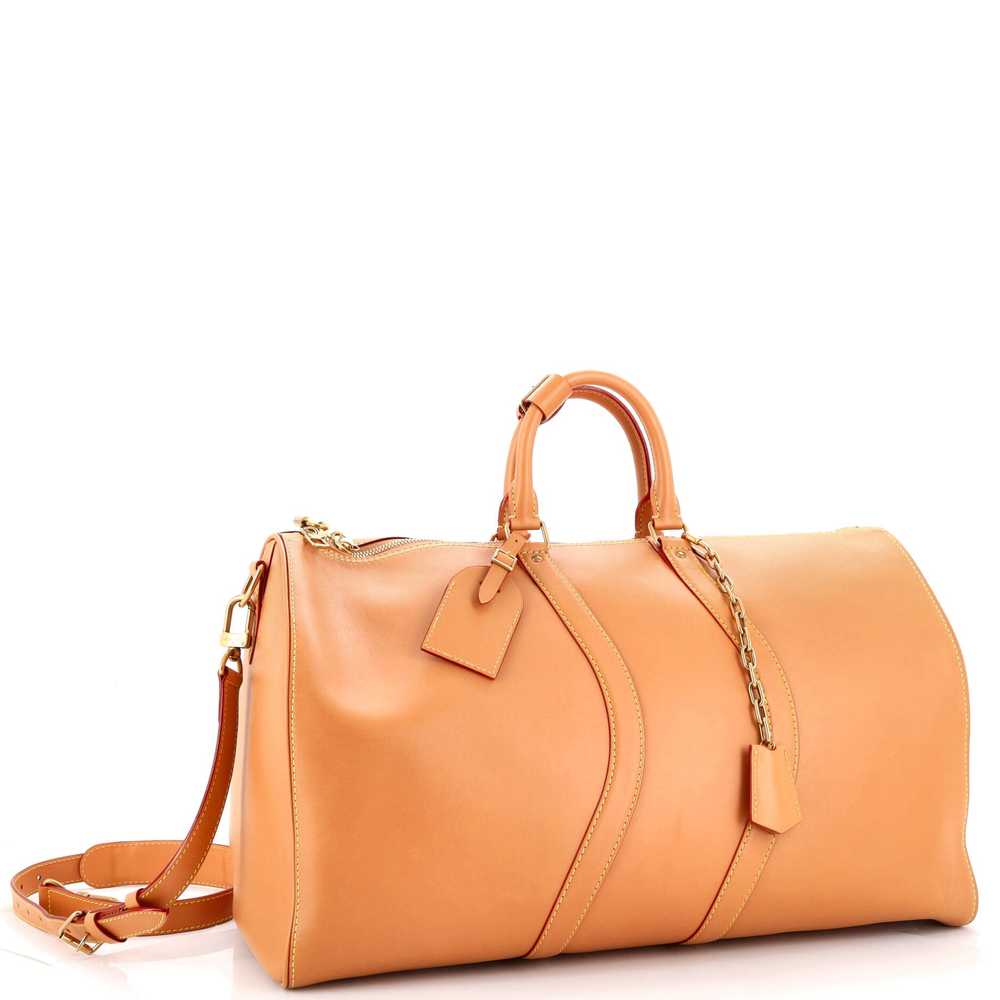 Louis Vuitton Wavy Keepall Bandouliere Bag Vachet… - image 2