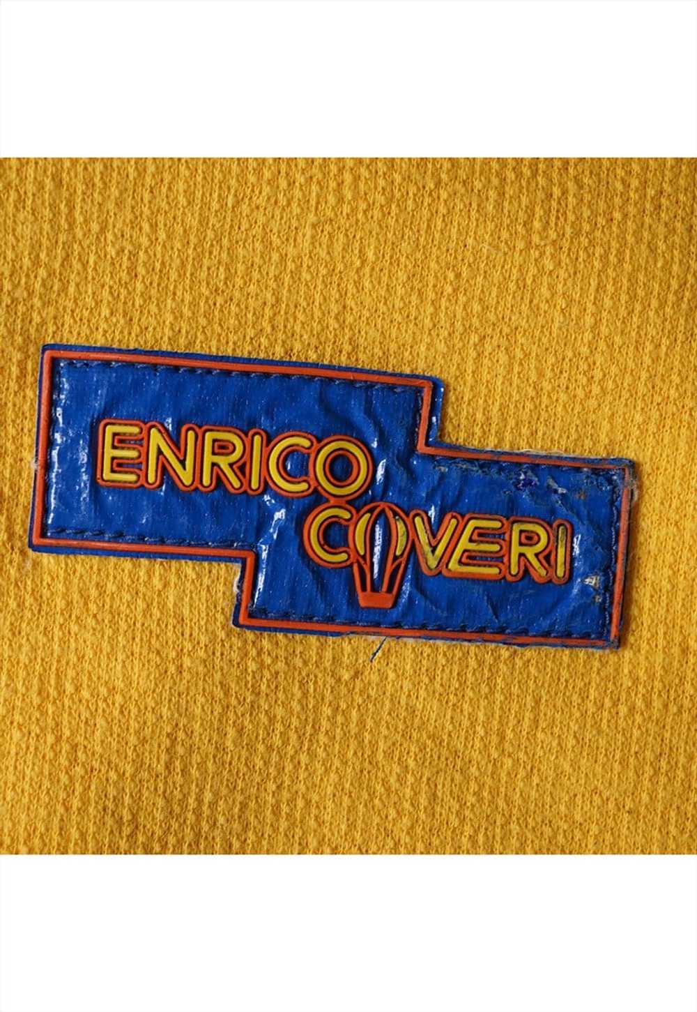 Vintage Enrico Coveri Yellow Sweatshirt Womens - image 4