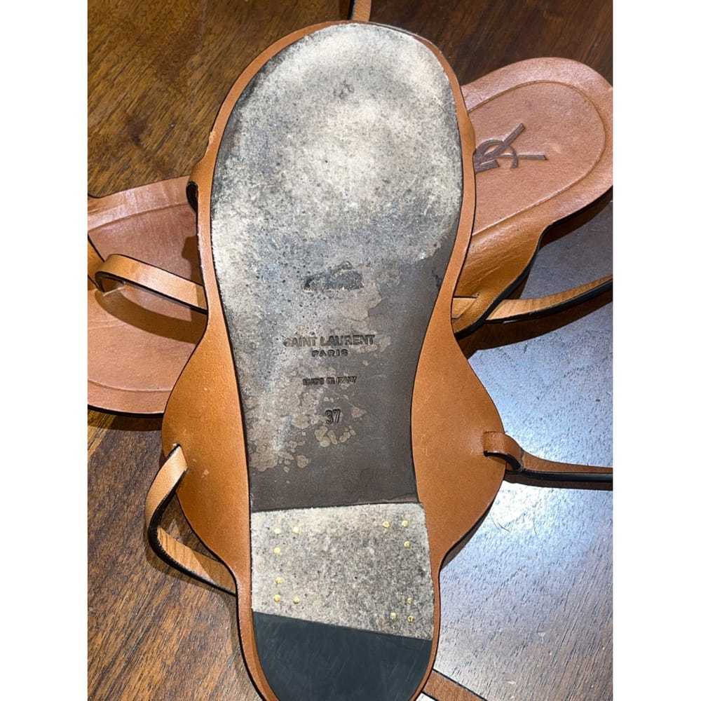 Saint Laurent Leather sandal - image 11