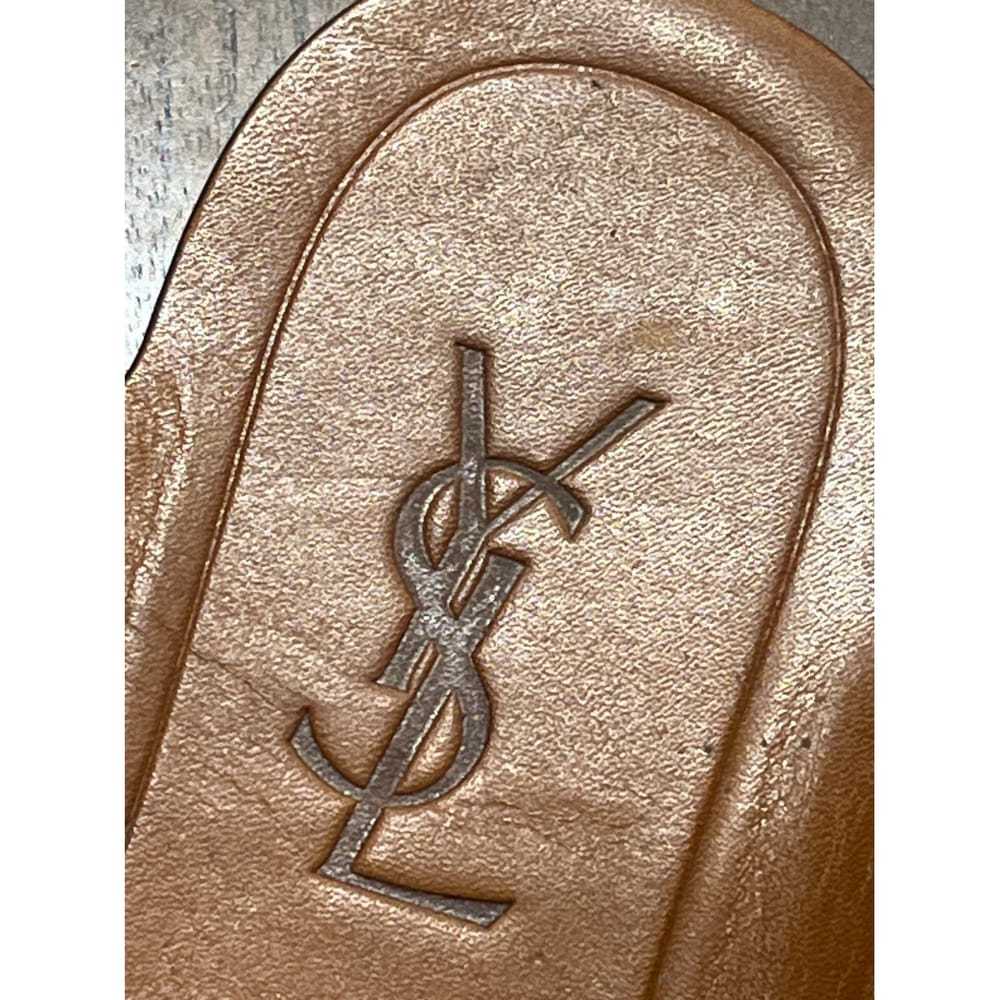 Saint Laurent Leather sandal - image 12