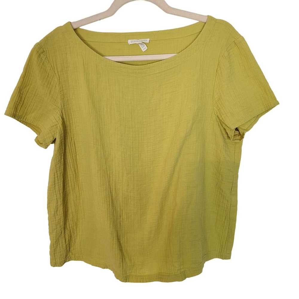 Eileen Fisher Eileen Fisher Wmens M Greenish Yell… - image 1