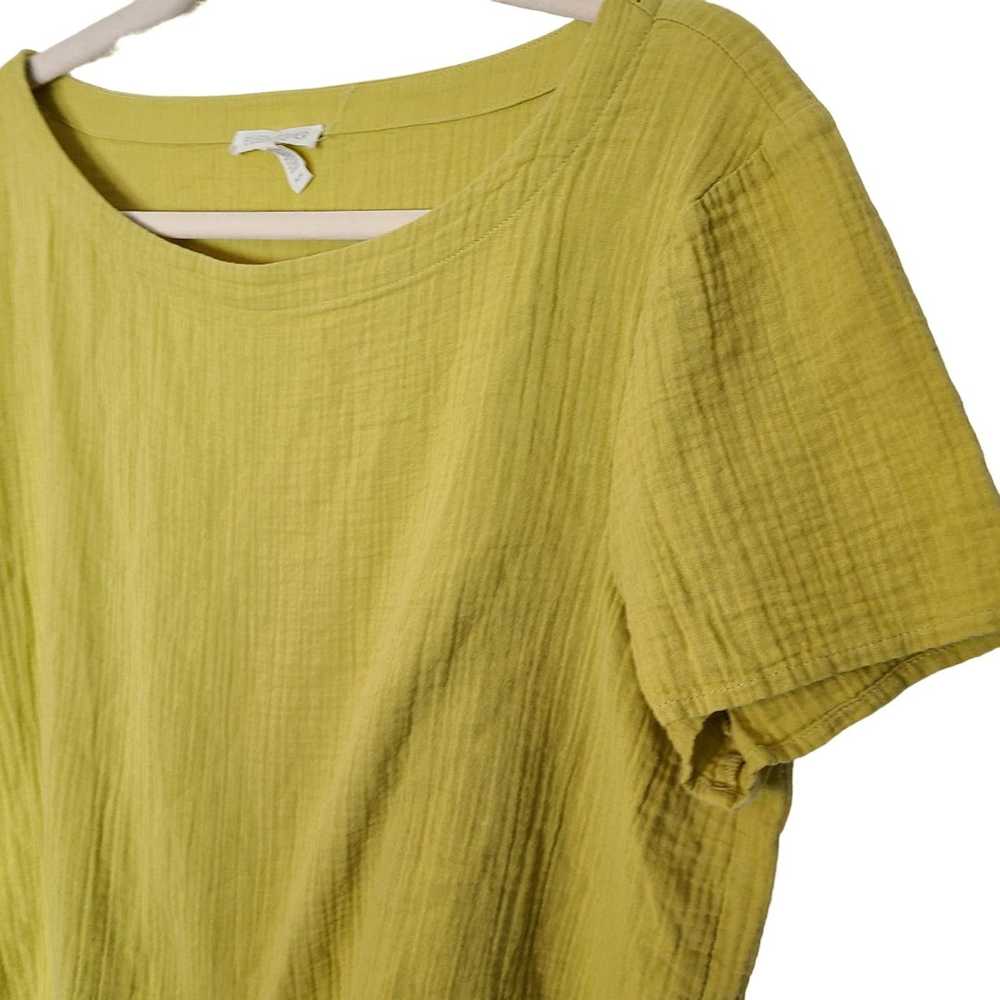 Eileen Fisher Eileen Fisher Wmens M Greenish Yell… - image 4