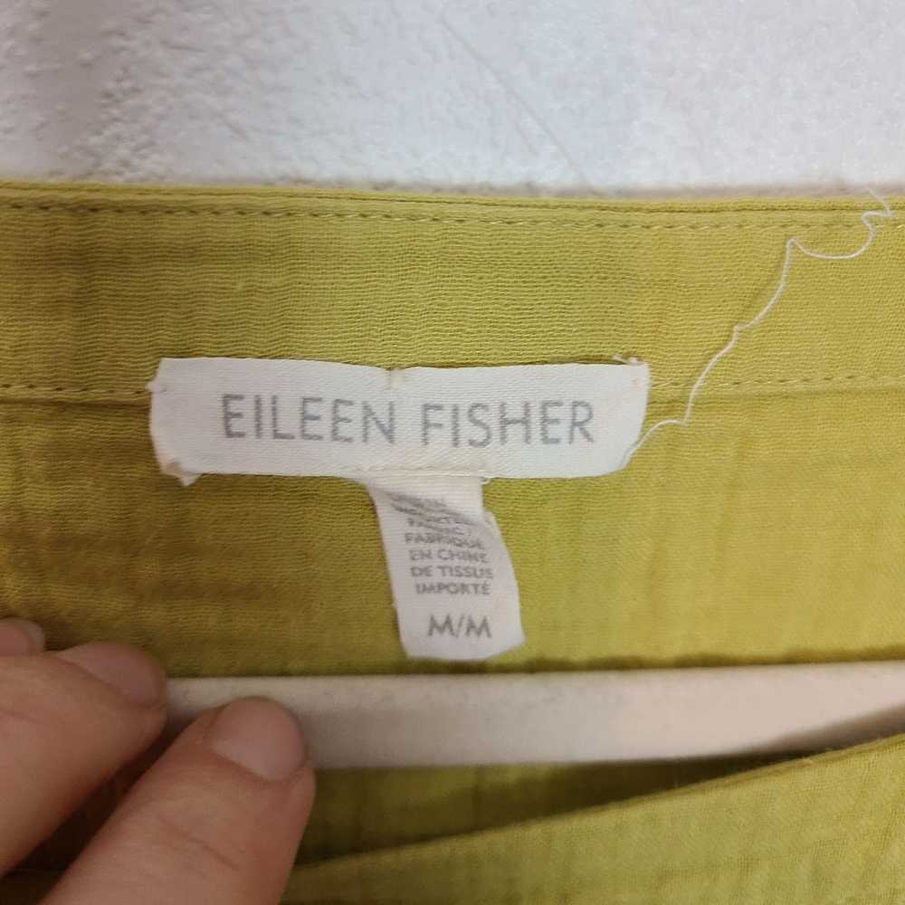 Eileen Fisher Eileen Fisher Wmens M Greenish Yell… - image 5