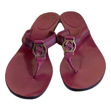 Gucci Cloth sandal - image 1