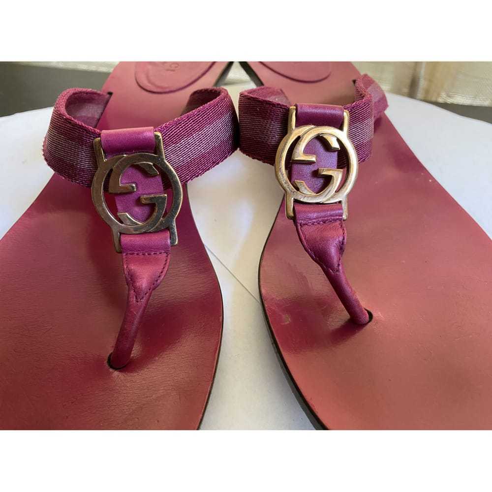 Gucci Cloth sandal - image 2