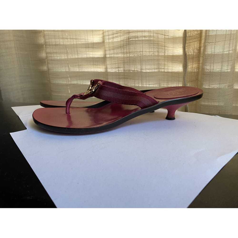 Gucci Cloth sandal - image 4