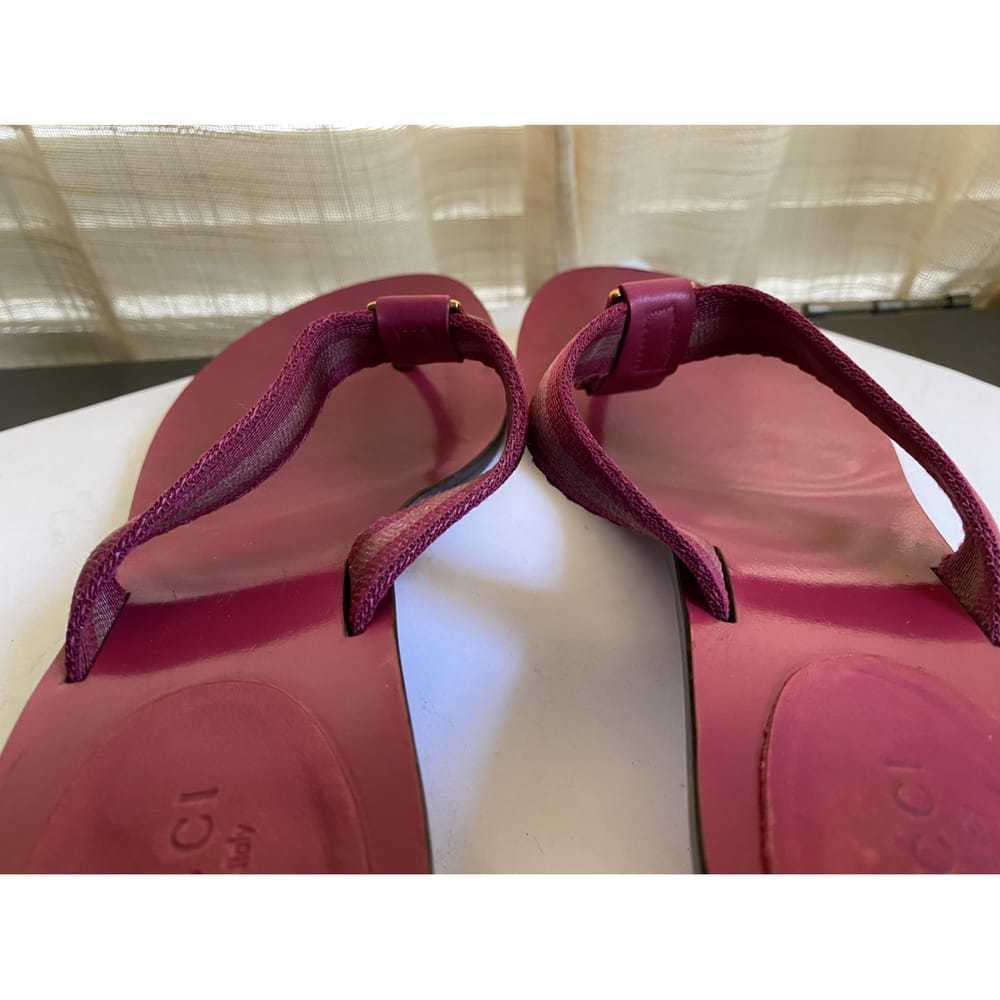 Gucci Cloth sandal - image 6