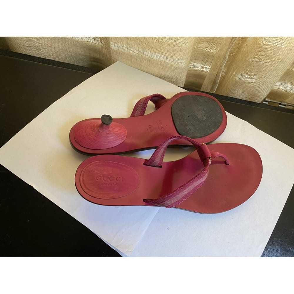 Gucci Cloth sandal - image 8