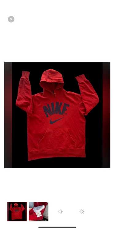 Nike Vintage Y2K Nike Spell Out Pull Over Hoodie