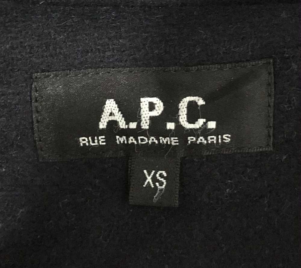 A.P.C. A.P.C. RUE MADAME PARIS COAT WOOL JACKET - image 10