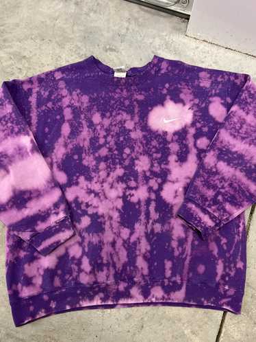 Nike × Streetwear × Vintage Vintage bleach tie dye