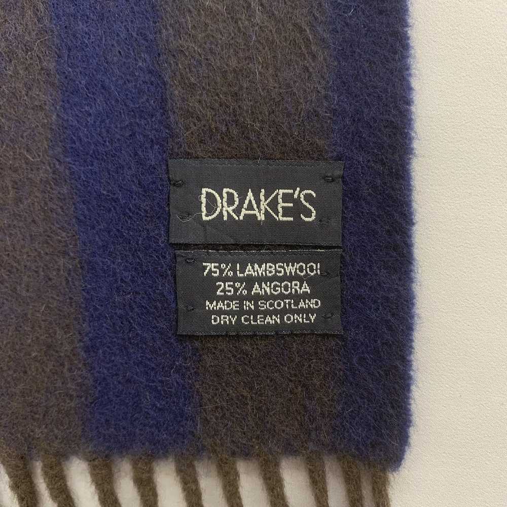 Drakes × Vintage × Winter Session Drakes Scarf / … - image 5