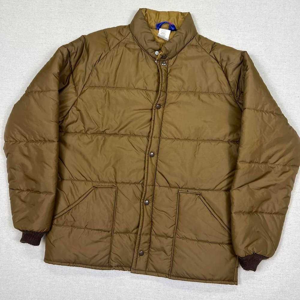 Other Vintage brown puffer jacket vintage - image 2