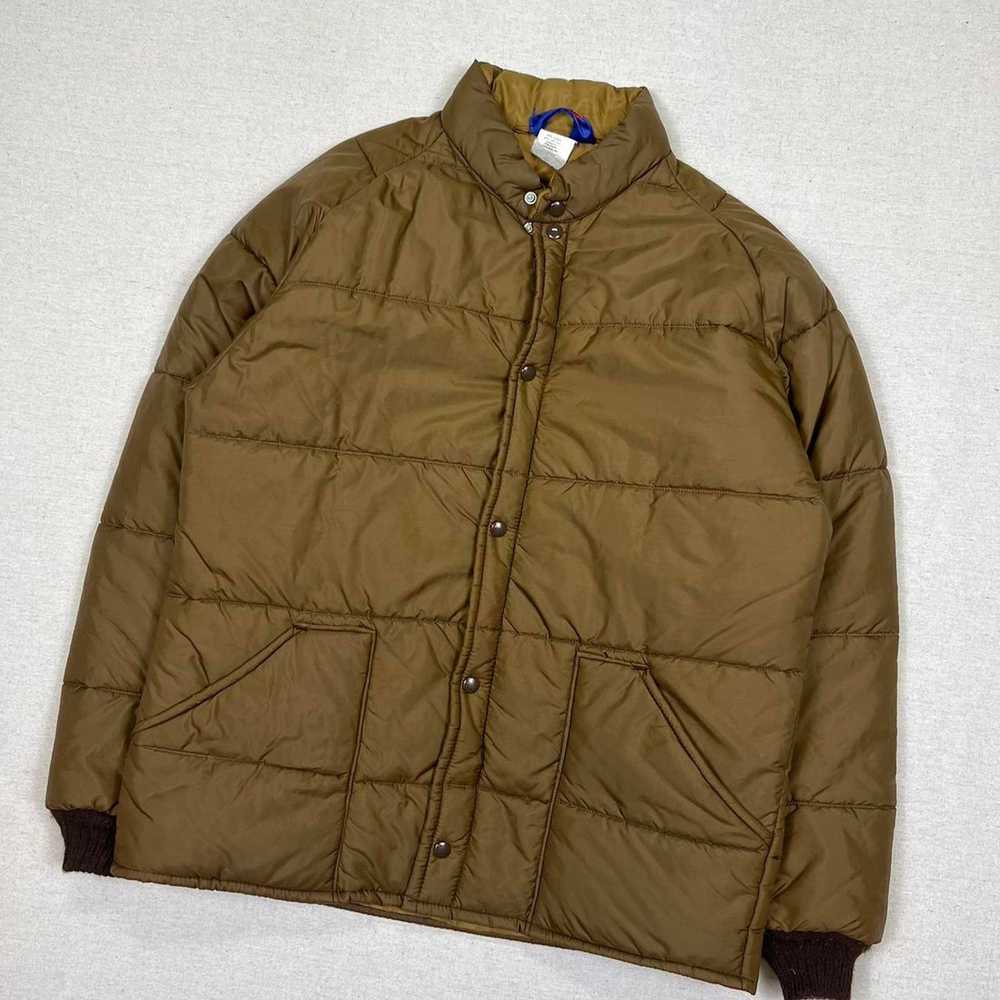 Other Vintage brown puffer jacket vintage - image 5