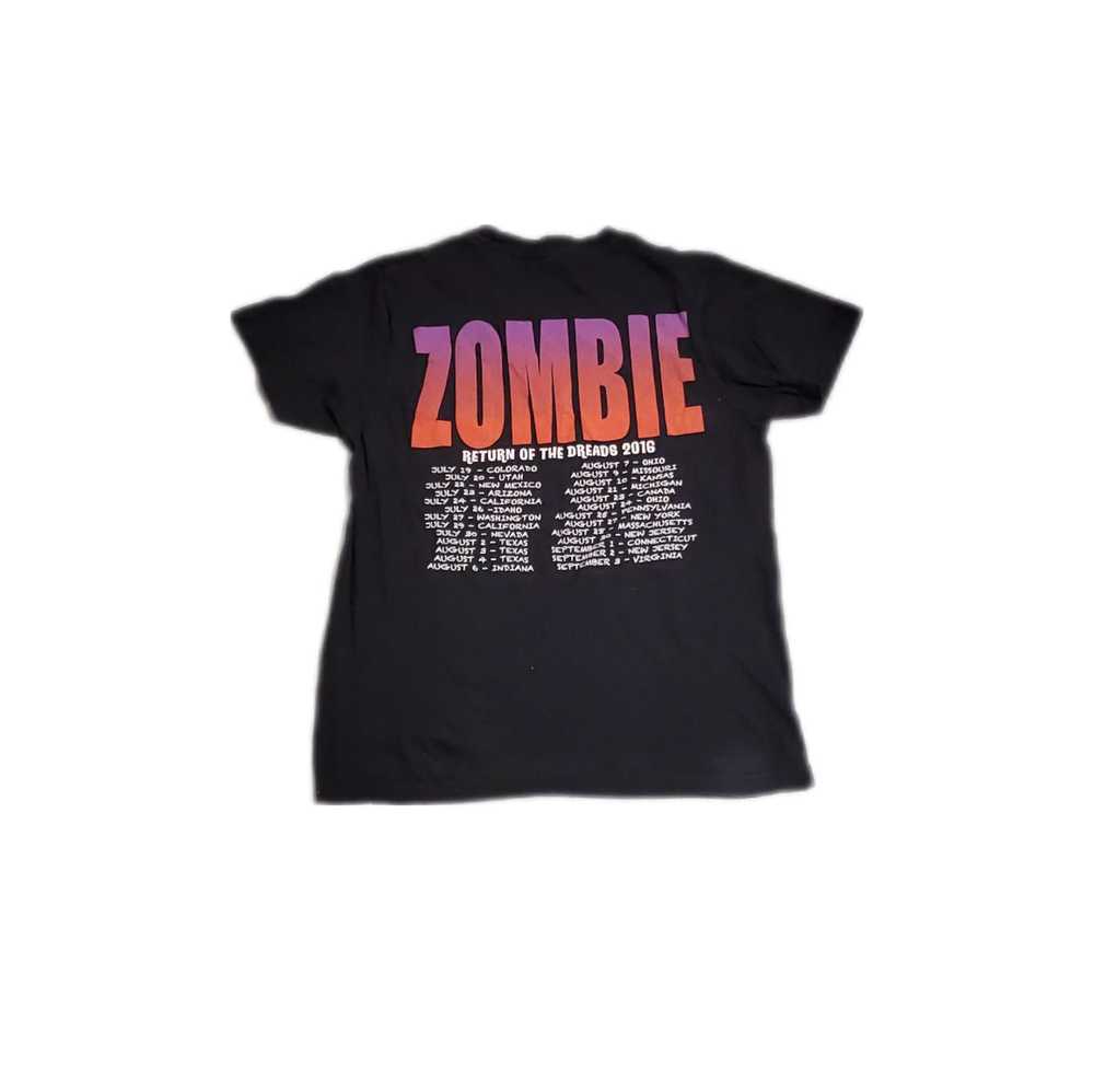 Band Tees × Vintage 2016 Rob Zombie Return of the… - image 2