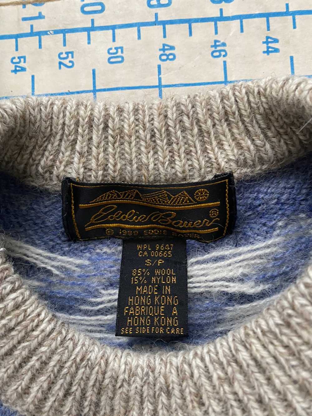 Coloured Cable Knit Sweater × Eddie Bauer × Vinta… - image 6