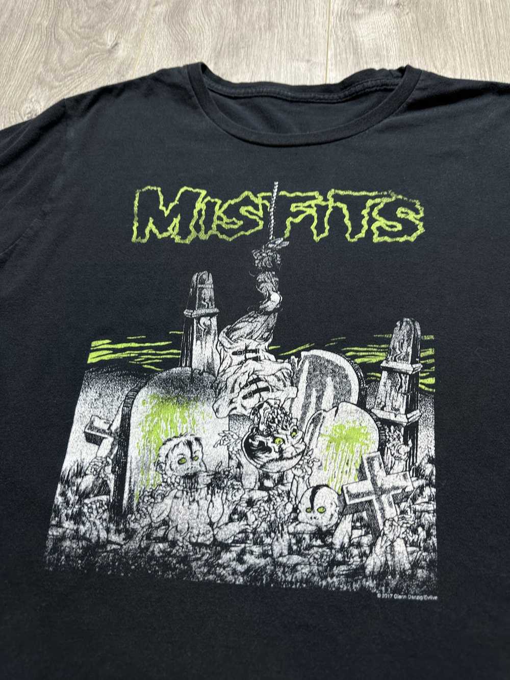 Band Tees × Misfits × Vintage Vintage Misfits Gra… - image 3