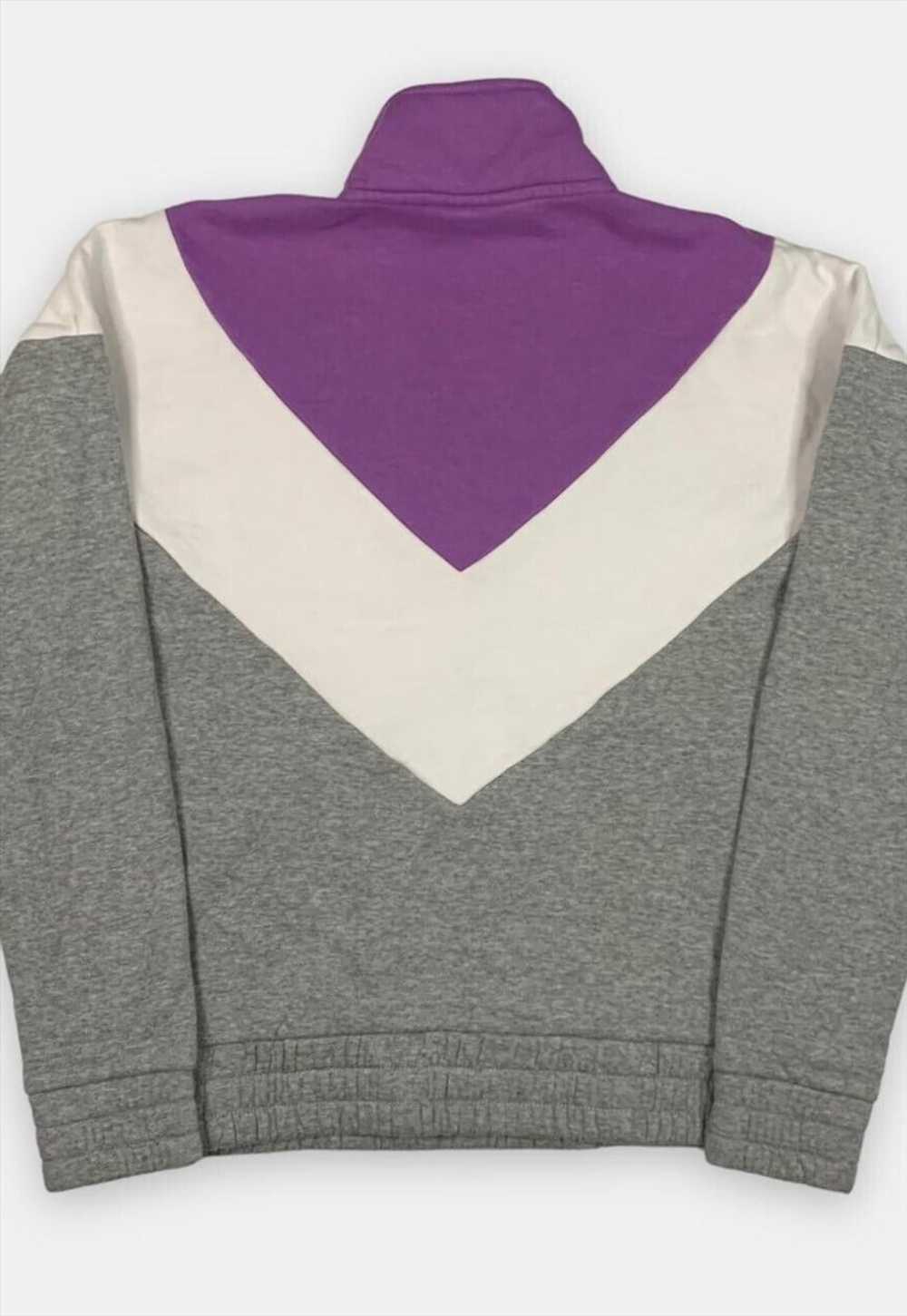 Vintage Fila embroidery purple 1/4 zip sweatshirt… - image 2