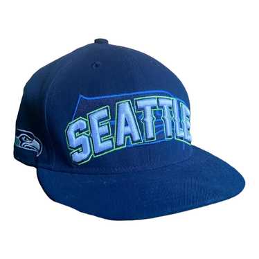 New Era Seattle Seahawks Hat New Era Fitted Blue … - image 1