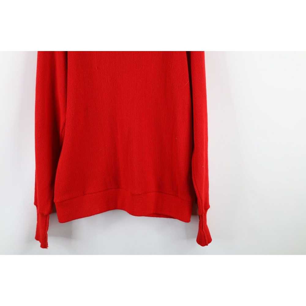 Vintage Vintage 90s Streetwear Grunge Knit Button… - image 9